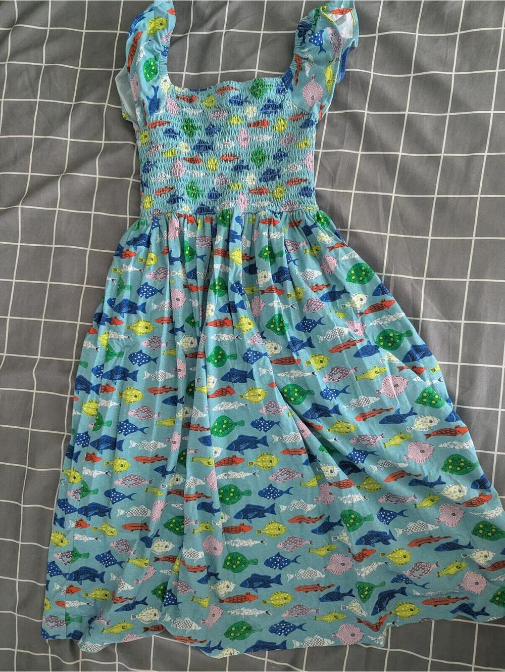 Boden smocked fish dress